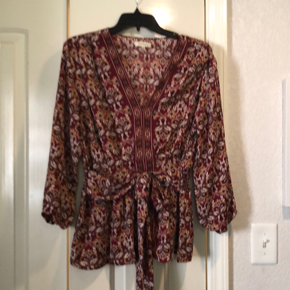 Max Studio sz Large blouse